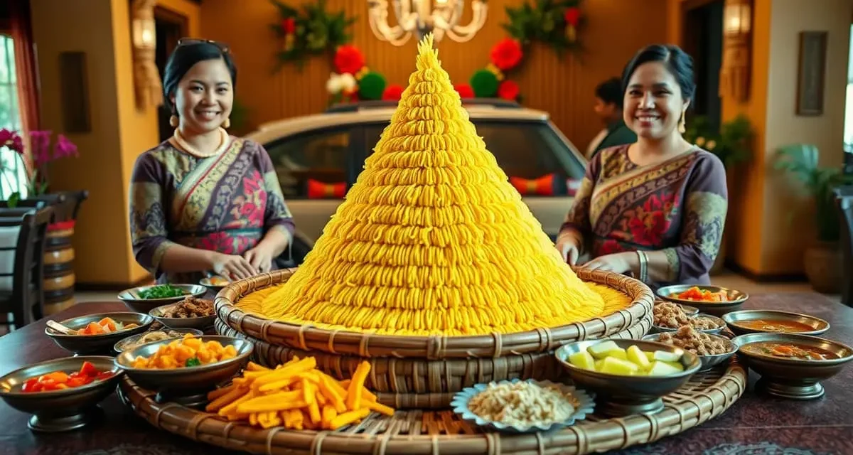 Esensi Filosofis Di Balik Sajian Nasi Tumpeng Yang Kaya Makna