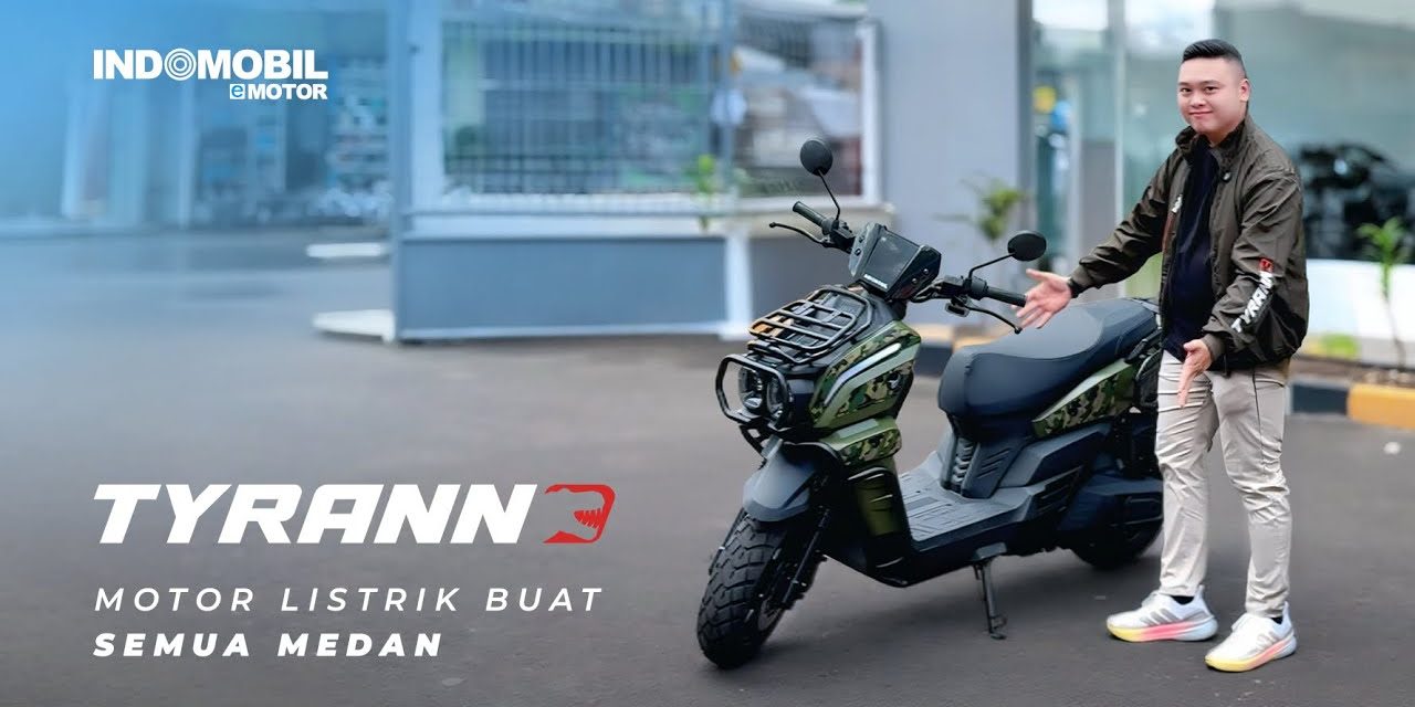 Motor Listrik Lokal Tyranno Yang Siap Tantang Produk Impor
