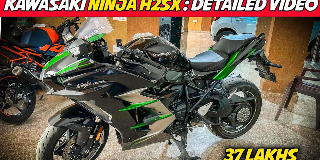 Ninja H2 SX Di Lengkapi Dengan Mesin Supercharged 998cc