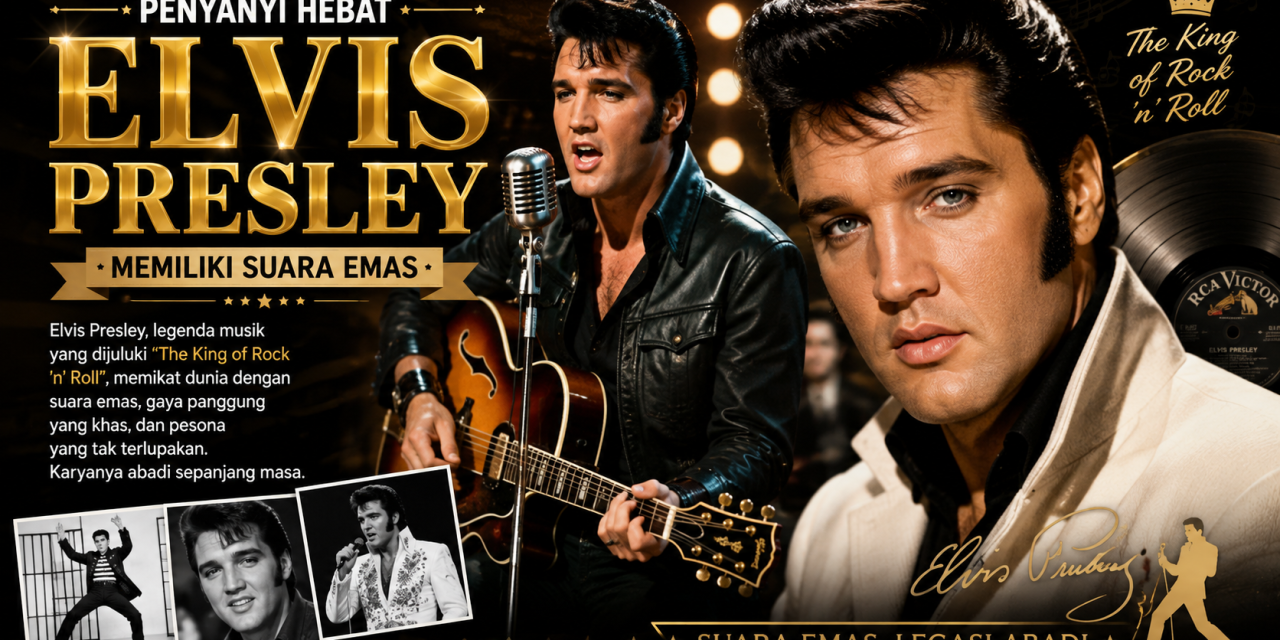 Penyanyi Hebat Elvis Presley Memiliki Suara Emas
