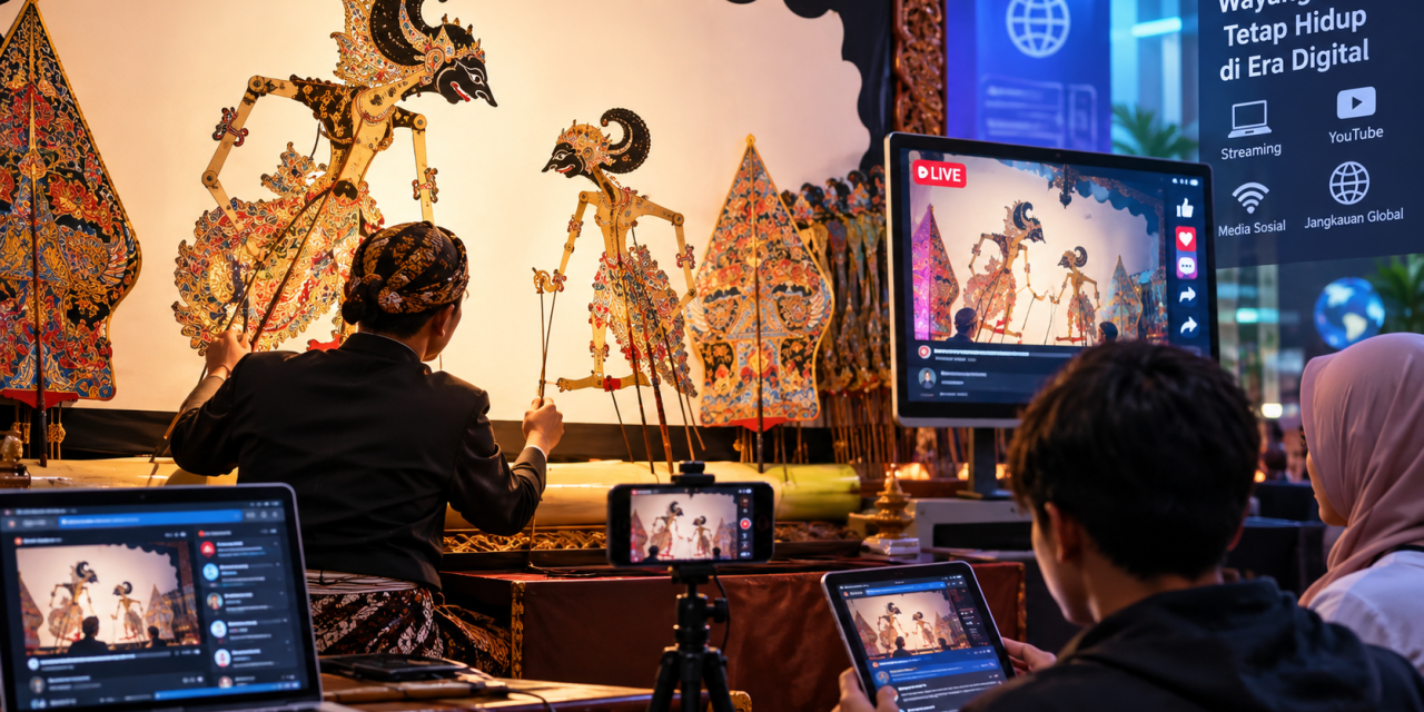 Seni Pertunjukan Wayang Kulit Berkembang Di Era Digital