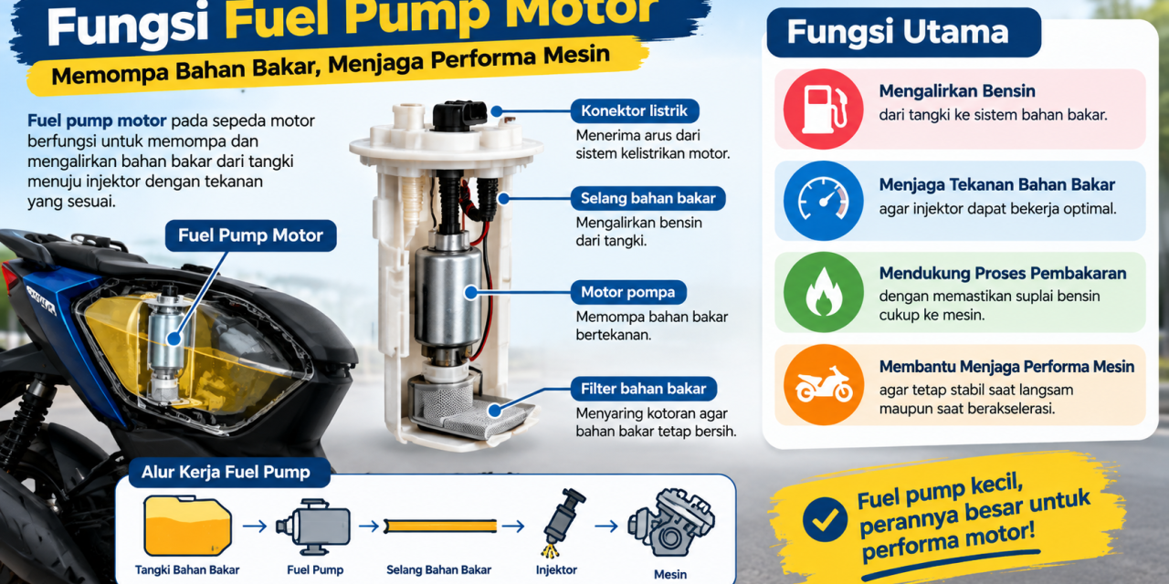 Fuel Pump Motor Injeksi Mulai Menunjukkan Gejala Lemah
